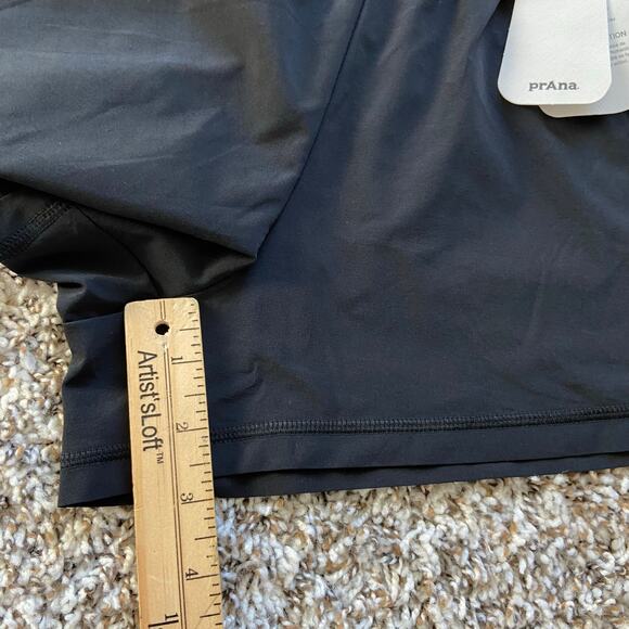 Prana Railay Short Women's XS Black 3" Inseam Standard Fit Mid Rise Lightweight - Picture 10 of 12